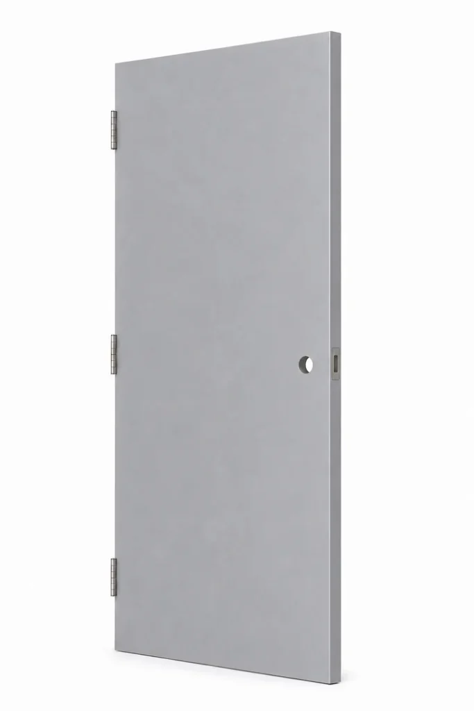 Hollow metal flush door, galvanized steel, Imperial USA